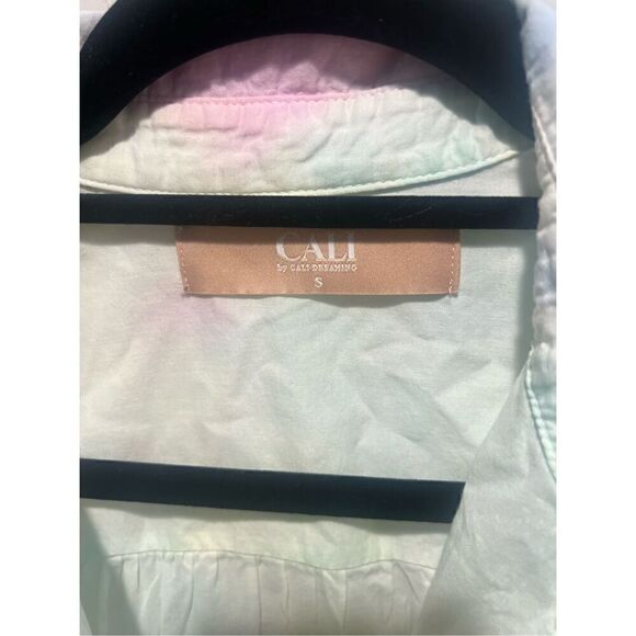 CALI by Cali Dreaming DREAM DRESS COTTON SPRINKLES TIE DYE-size S NWT$198 - Picture 6 of 6